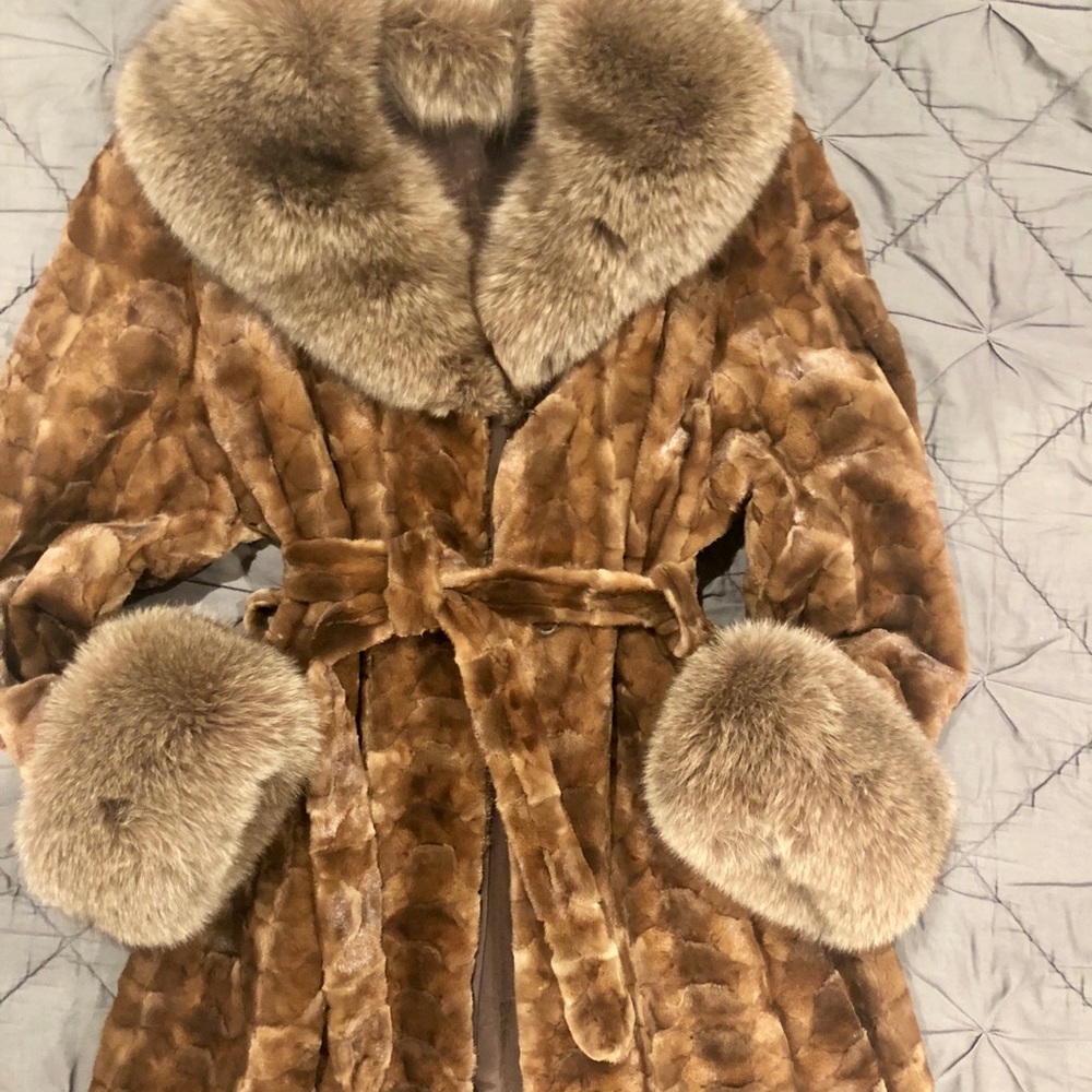 Mink coat